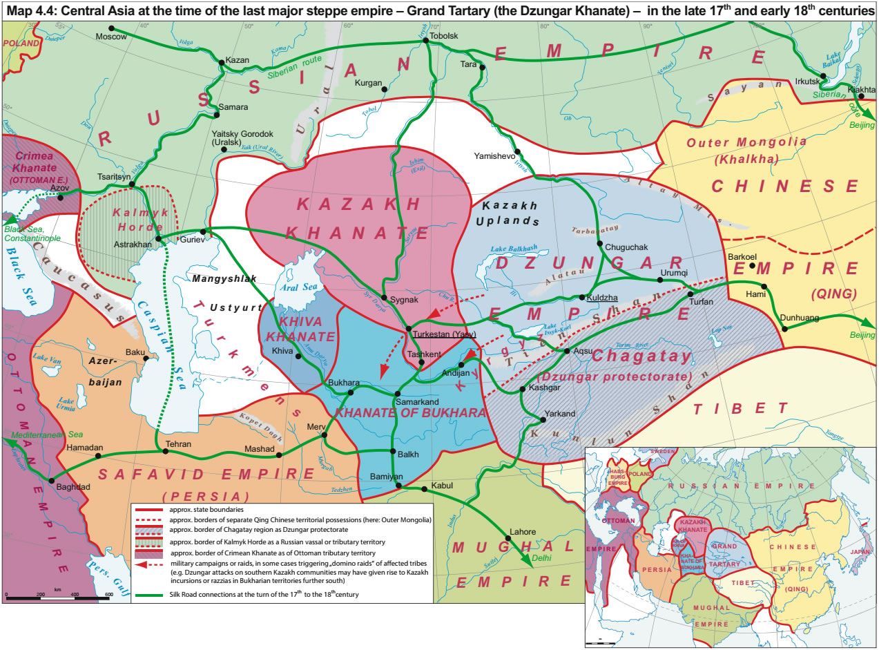 Средняя азия в ноябре. Dzungar Khanate. Джунгарское ханство на карте. Khanate of Khiva. Dzungar Khanate Flag.